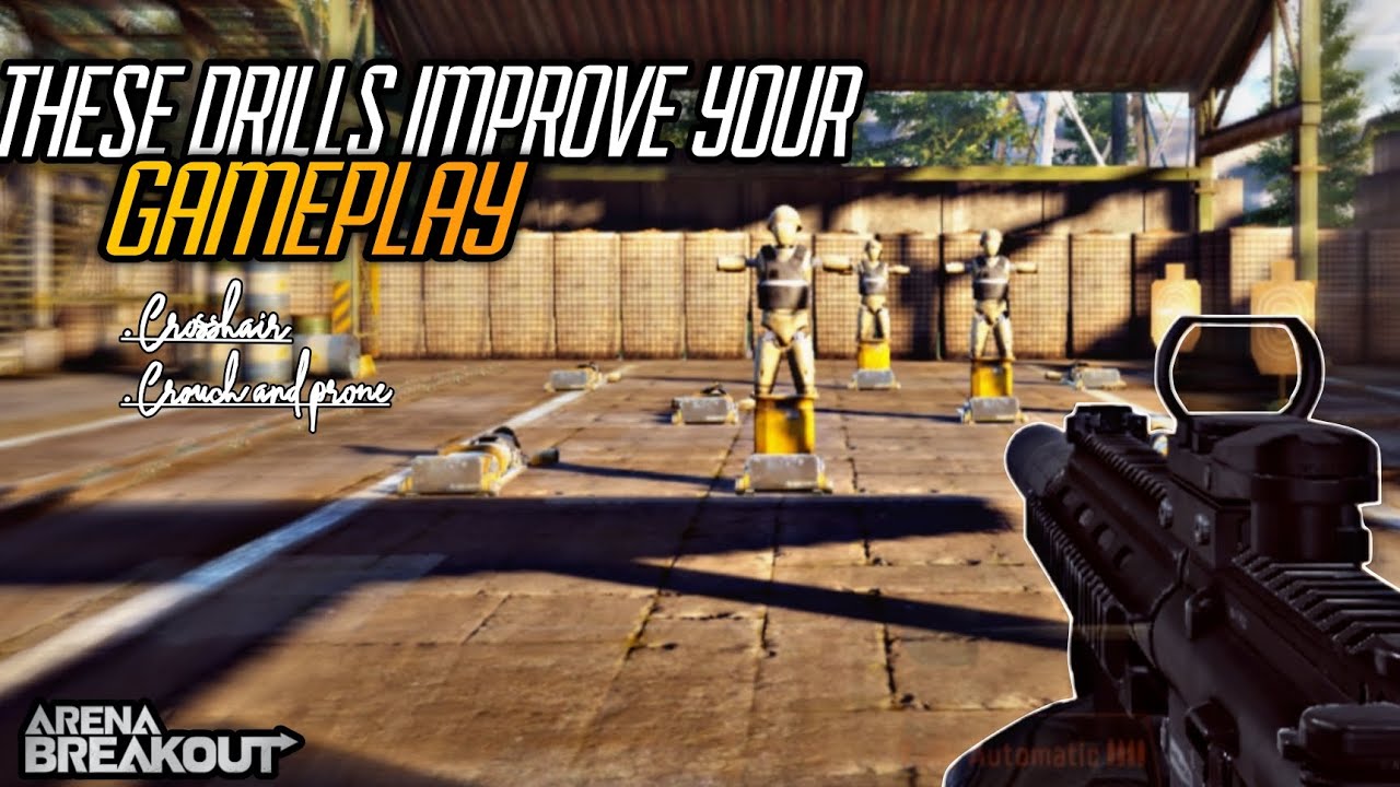 How To Improve In Arena Breakout (Drills/Routine to improve Aim and reflexes!