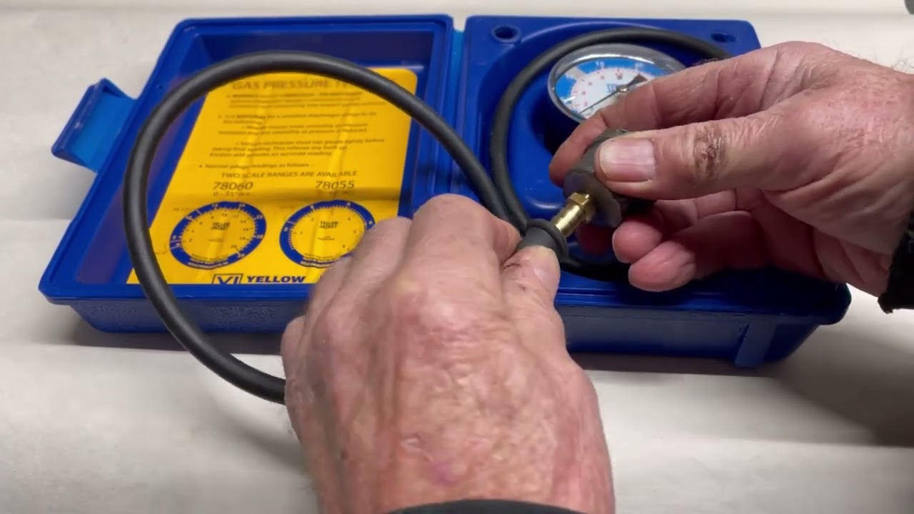 Testing gas pressure on a standby home generator /safety tips/make your own test fitting