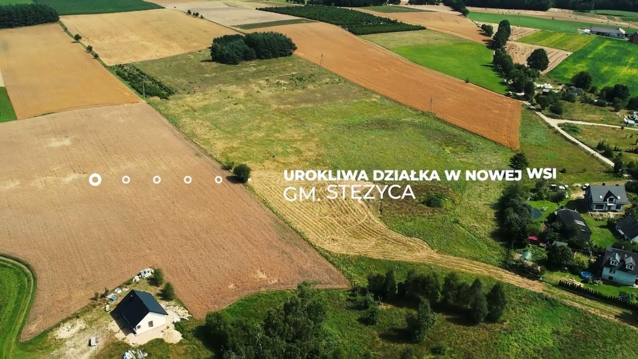 Działka budowlana w Nowej Wsi, gm. Stężyca!