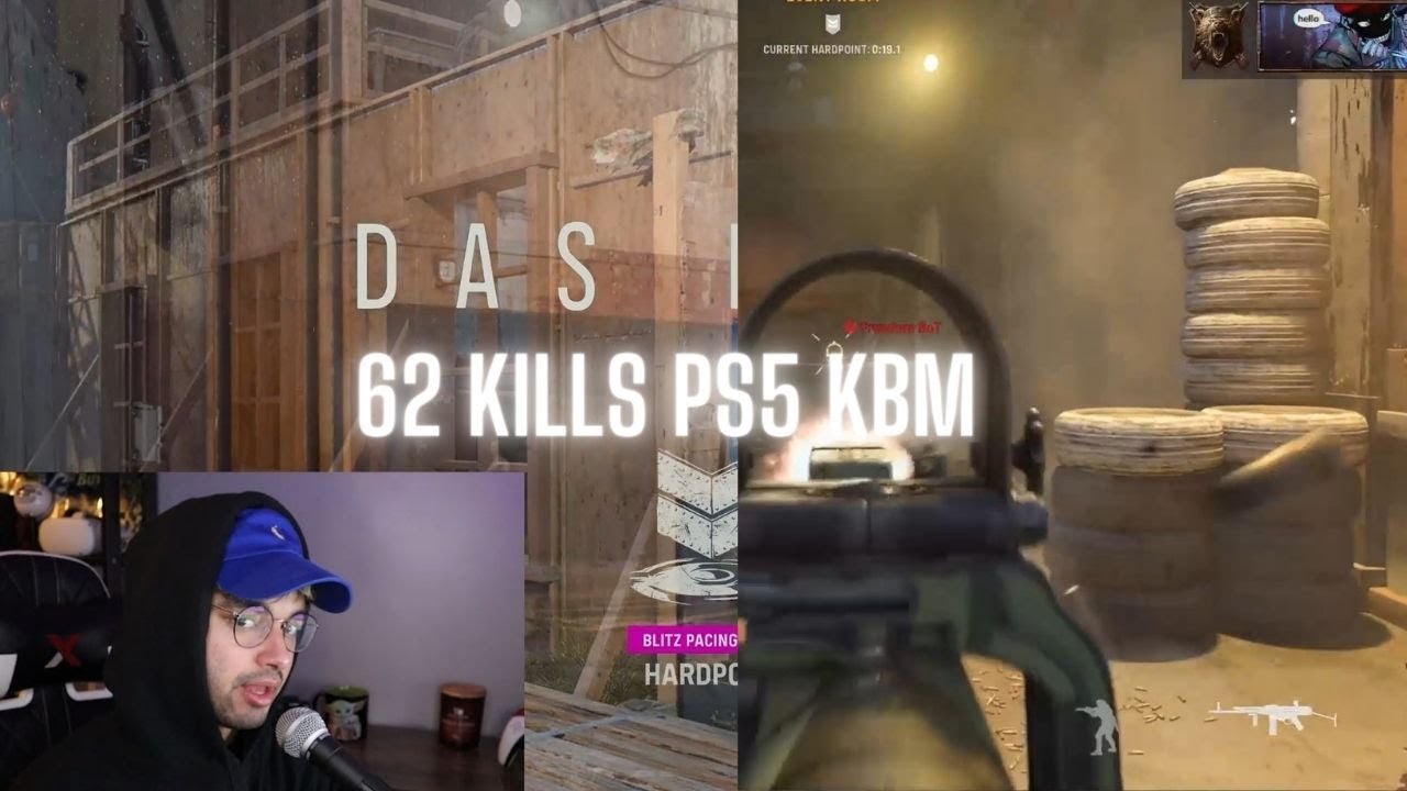 Call Of Duty Vanguard PS5 (FOV 120fps Keyboard & Mouse 62 KILLS!!)
