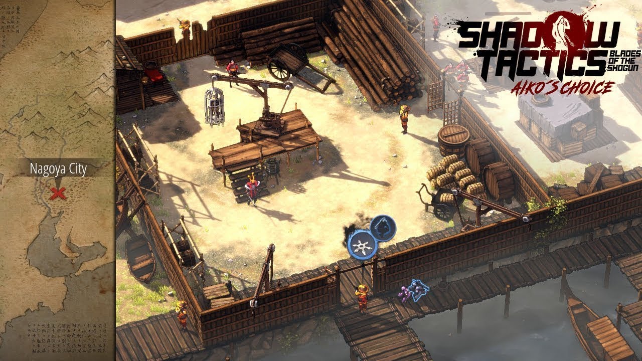 Nagoya City speedrun 6:15 (no alarm/hardcore) - Shadow Tactics Aiko's Choice