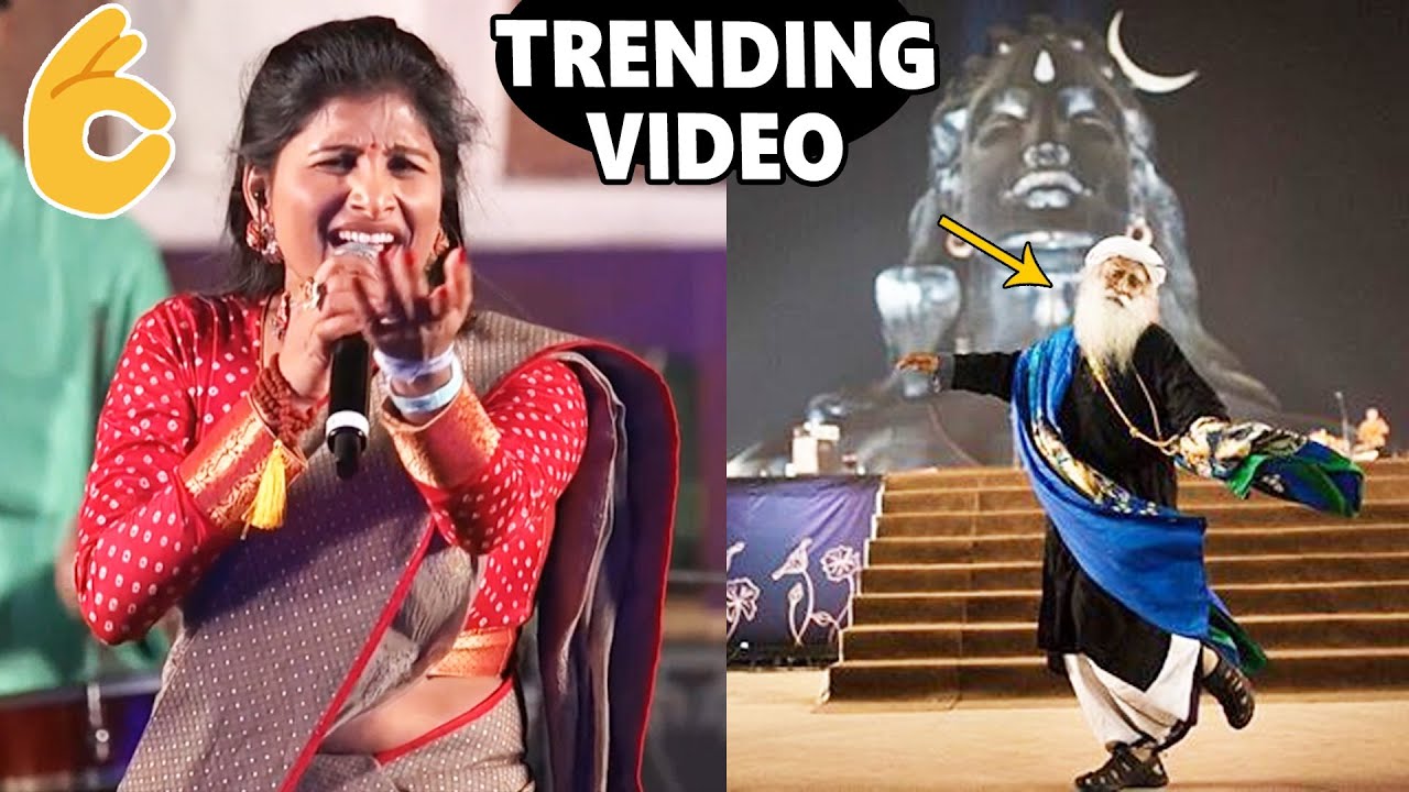 2026 MahaShivRatri Trending Video Of Singer Mangli Energetic Performance | Sadhguru | APA