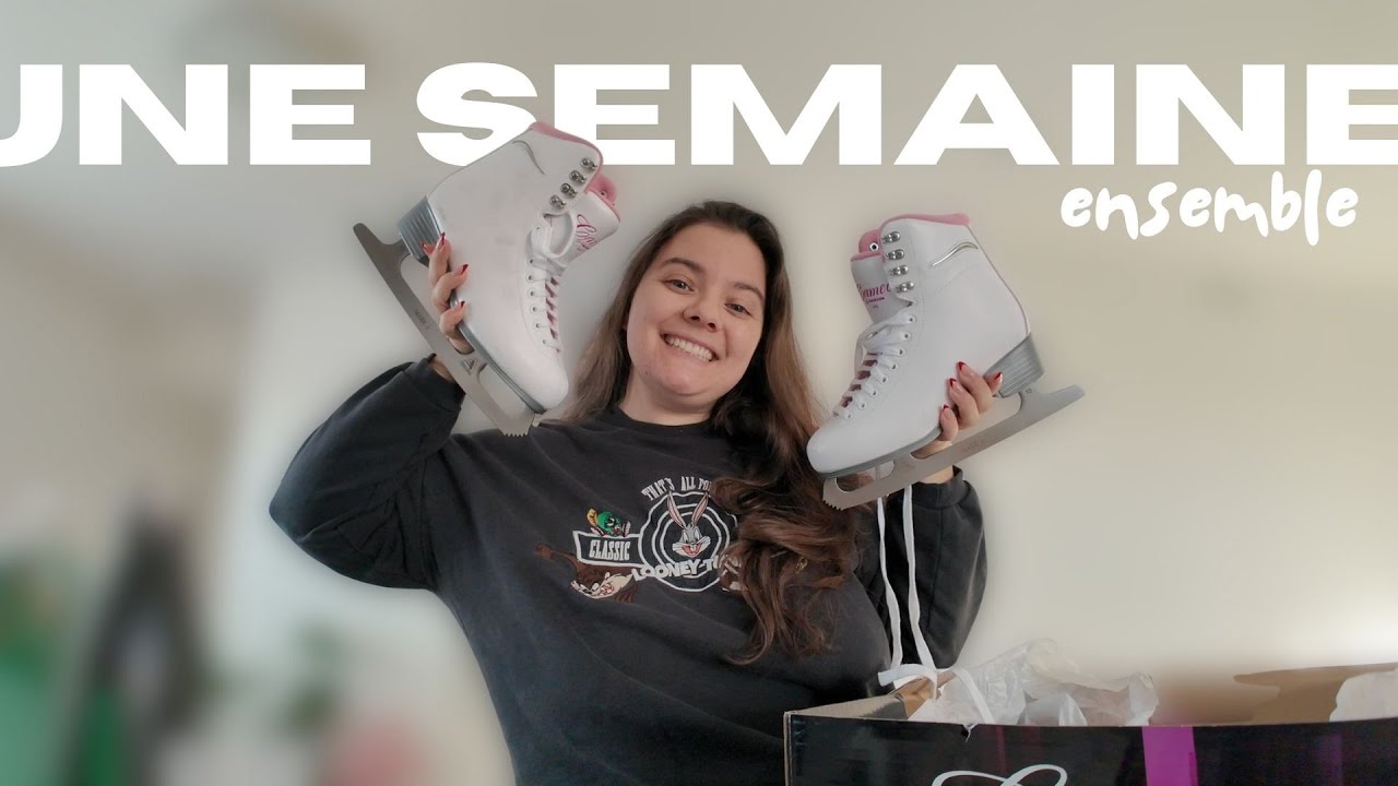 J’ai acheté mes patins et pris mon premier cours  ⛸️