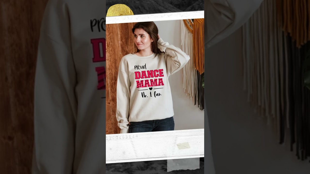 Dance Support Crew. Dance Mom Mother's Day Gift Idea. Ballet Mom Birthday Gift for Women