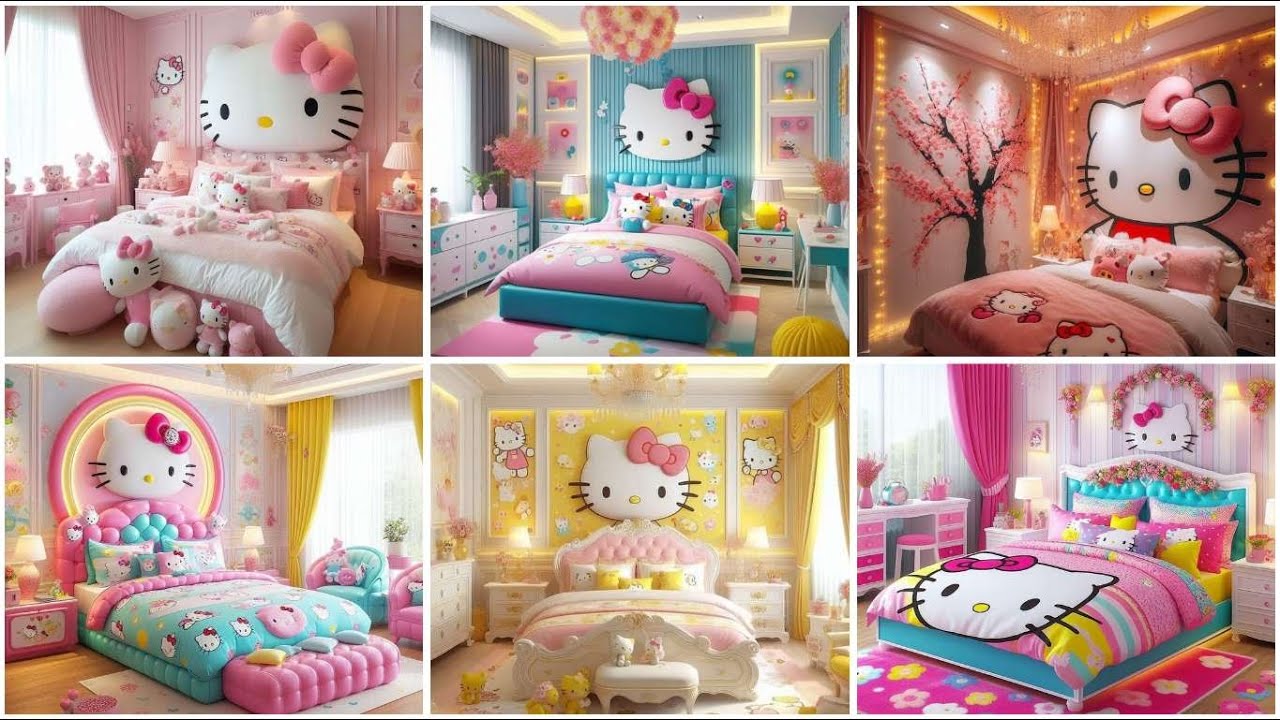 BUDGET FRIENDLY Hello Kitty room decor ideas || CUTE Room Ideas For Girls 😍