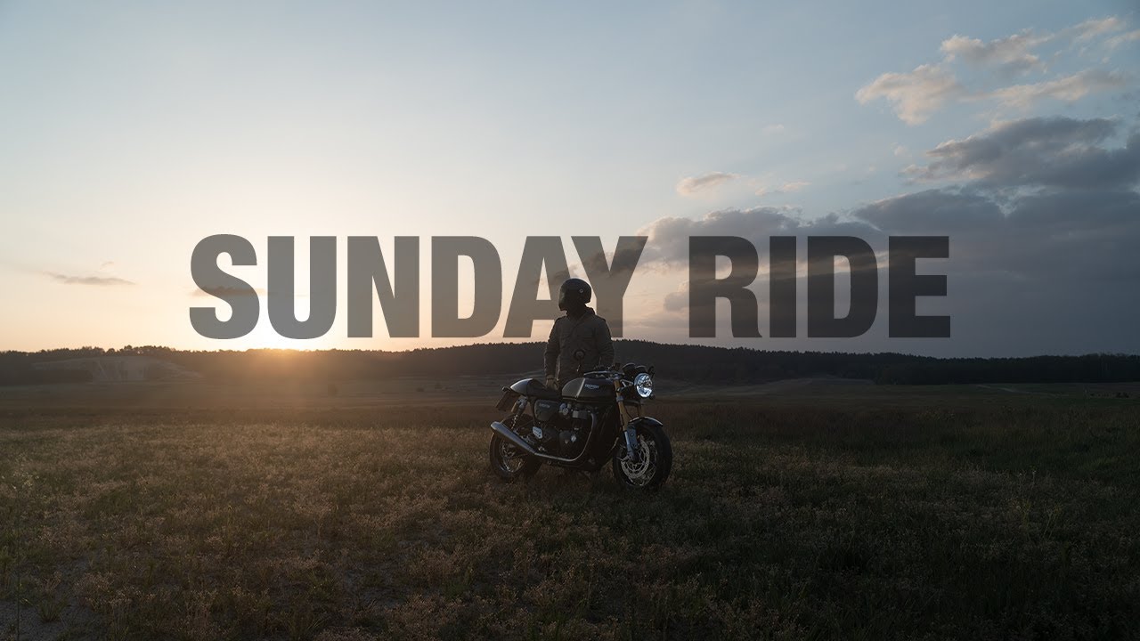Solo Sunday Ride - Triumph Thruxton RS