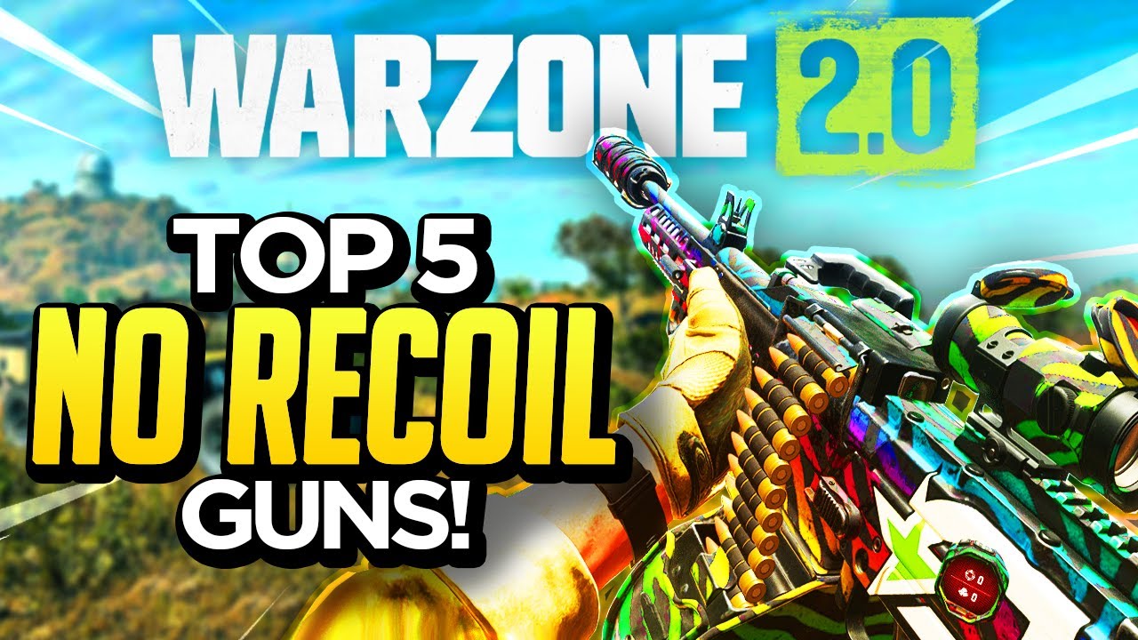 Top 5 Loadouts With NO RECOIL in Warzone 2! (Warzone 2.0 Guide)
