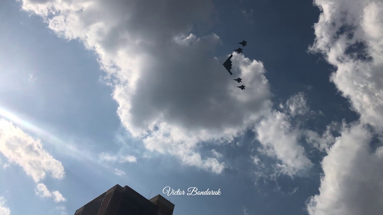 July 4th Military Flyover In Philadelphia