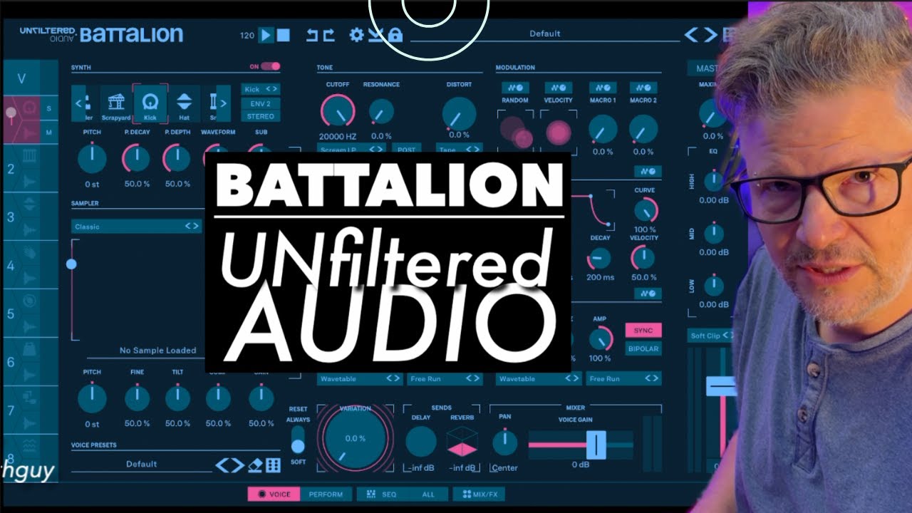 Battalion #AUV3 turns your iPad in a monster drum machine