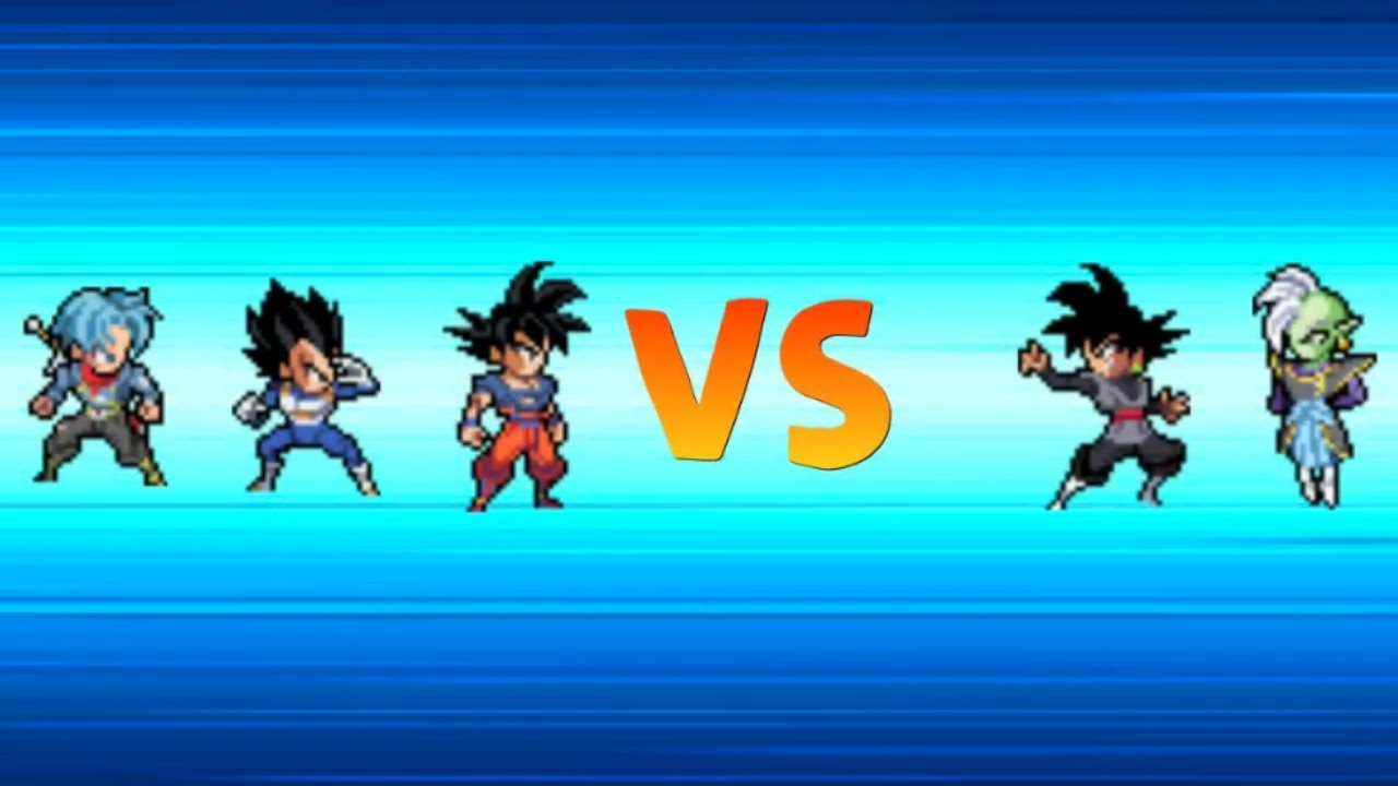Power Warriors 11.5 Goku, Vegeta e Trunks VS Goku Black e Zamasu / Free Battle #16