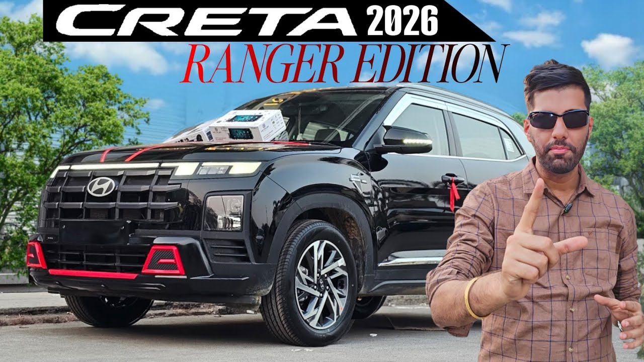 CRETA 2026 RANGER EDITION WITH AUDISON 3 WAY SOUND SYSTEM ALL THE WAY FROM MADHYA PRADESH...!!!