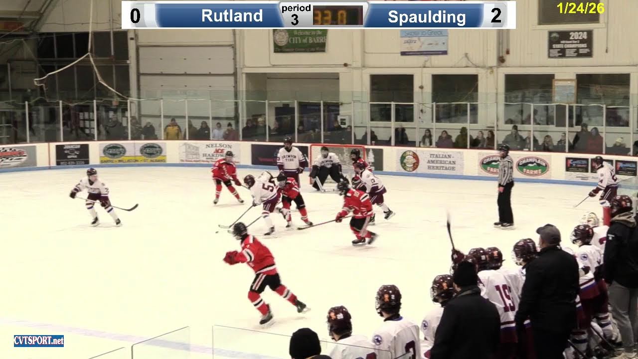 1/24/26-Rutland @ Spaulding Boys Hockey