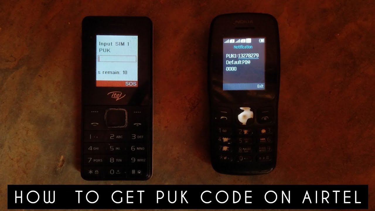 How To Get PUK Code For Airtel Sim Card | Unlock PUK Code On Airtel