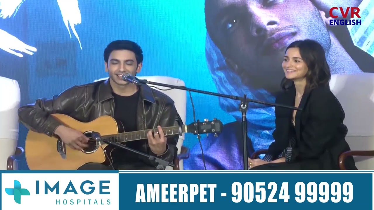 Vedang Raina wins hearts with his singing at Jigra's title track launch | CVR ENGLISH