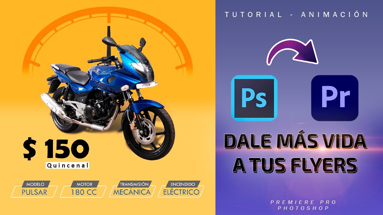 ☑ Animación de Flyers en Premiere Pro  ✚  Photoshop 🔥🔥