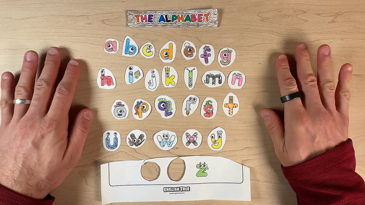 Alphabet Colors Song | English Tree's Alphabet Playhouse