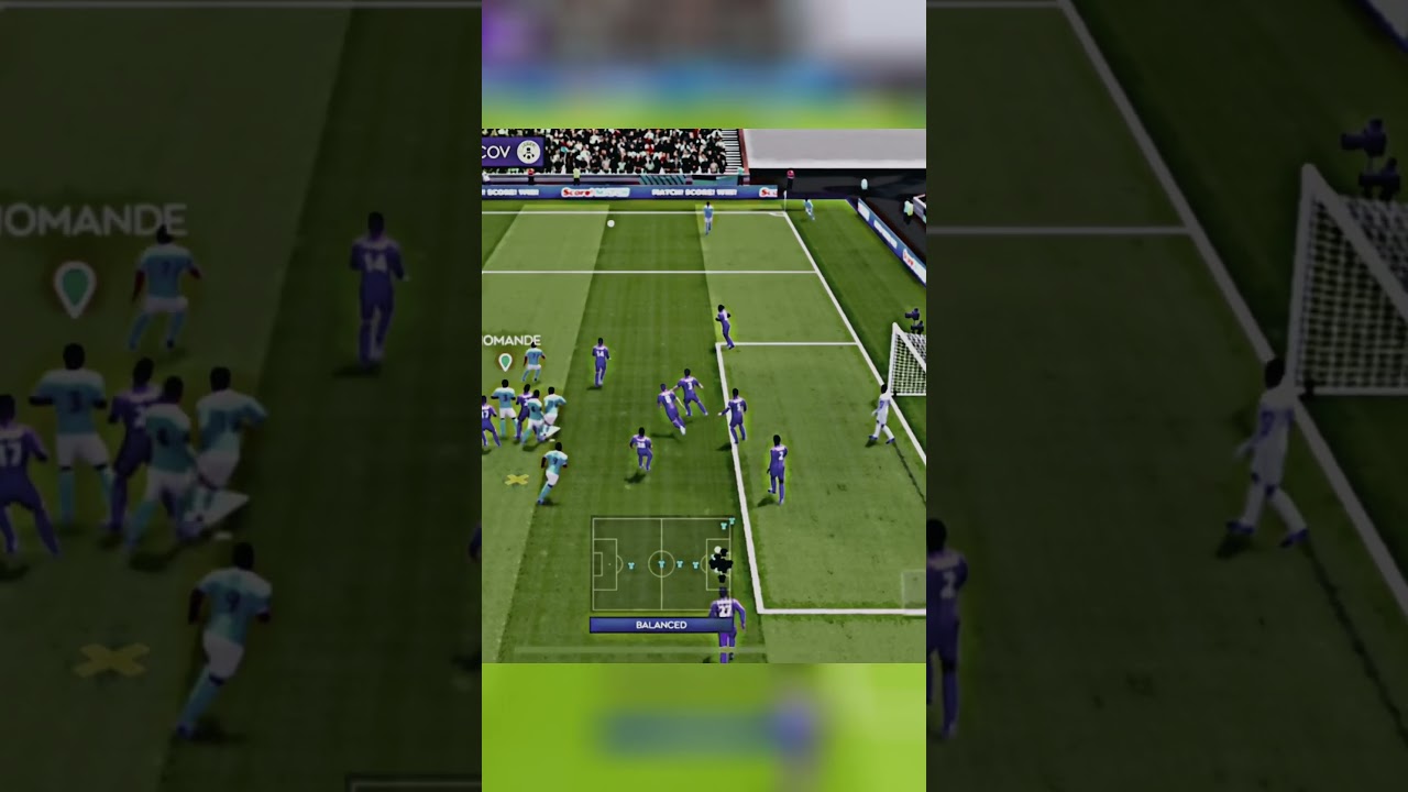 What a corner 💪 ✨ #sterling #barcelona #dreamleaguesoccerkits #gameplay