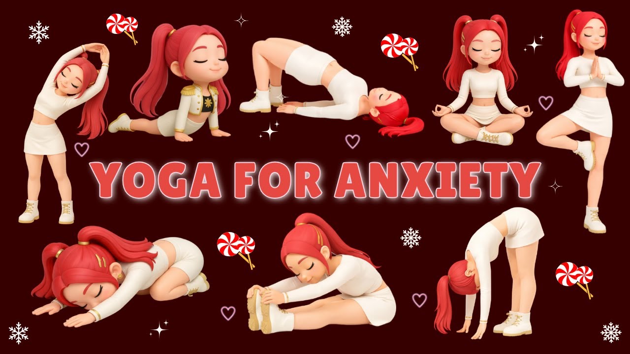Yoga for Anxiety | Yoga for Flexibility | Relax Yoga for Stress Relief & Calm Mind | Tiny Yogis