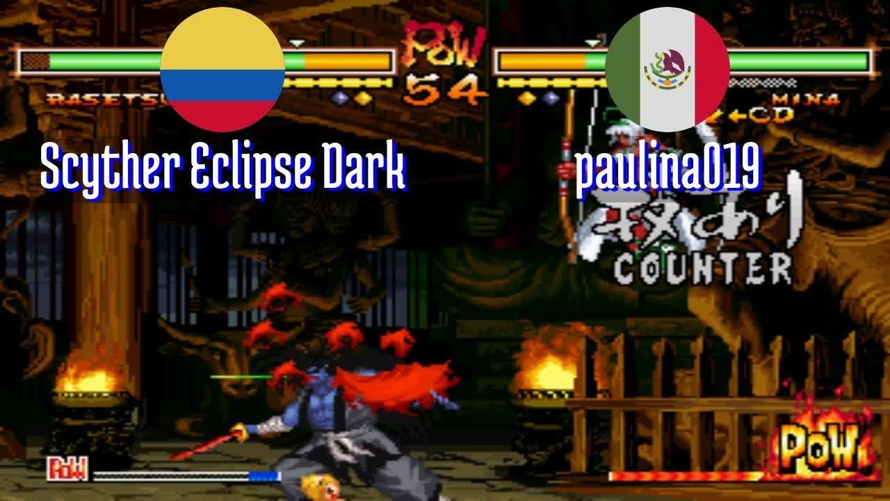 FT5 @samsh5sp: Scyther Eclipse Dark (CO) vs paulina019 (MX) [Samurai Shodown V SP Fightcade] Mar 10