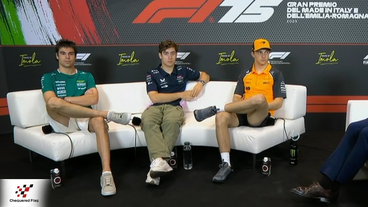 F1 Pre-Race Press Conference Imola GP 2025 | Oscar Piastri, Franco Colapinto, Lance Stroll