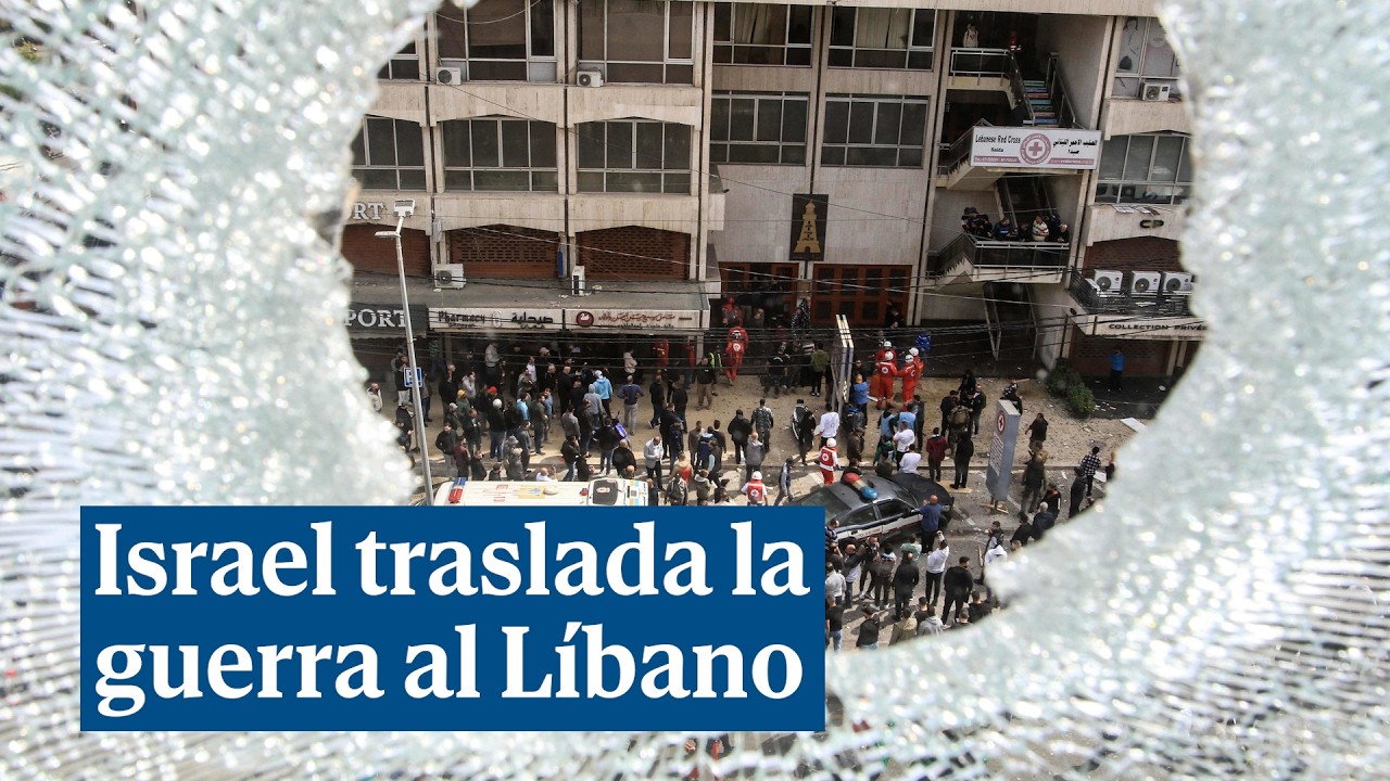 Así está atacando Israel al Líbano trasladando allí la guerra