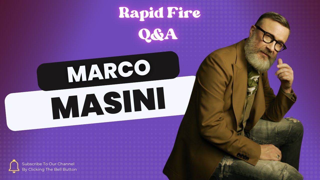 Rapid Fire Q&A: Marco Masini