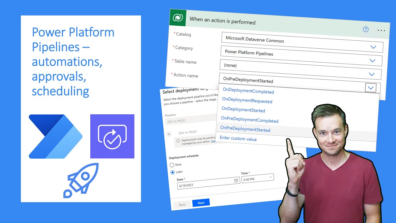 Deployment approval and scheduling using Power Platform Pipelines!