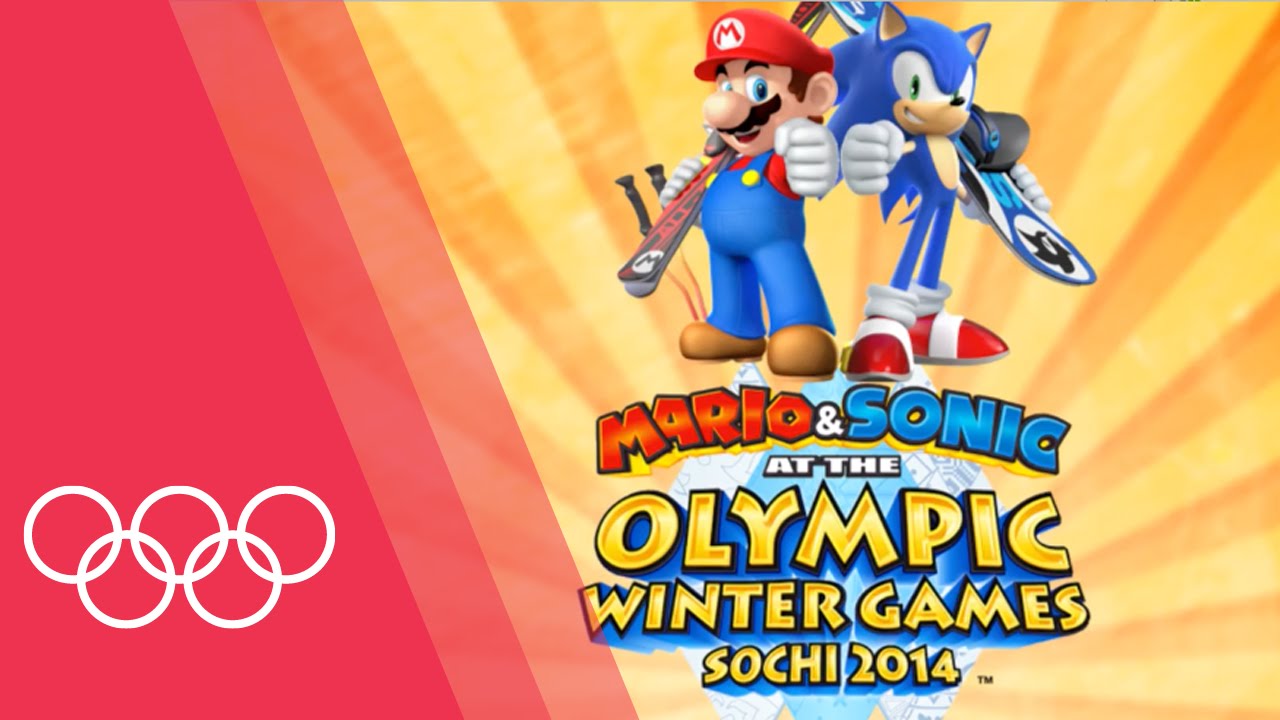 Youth Olympians play Mario & Sonic at the Sochi 2014 Olympic Winter Games