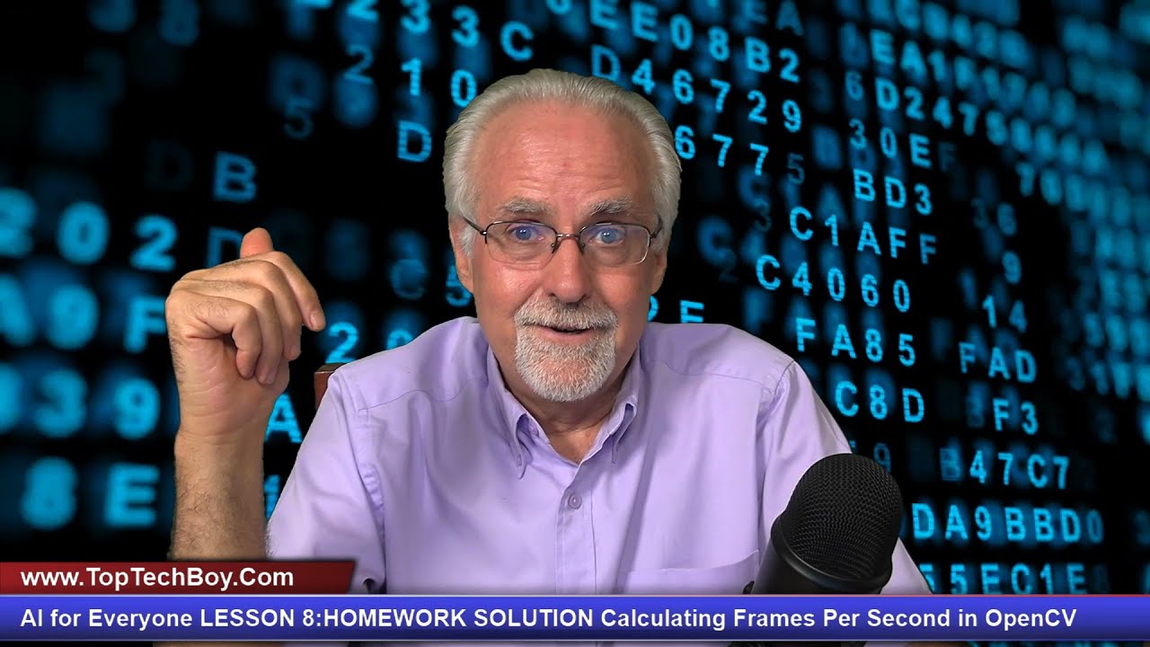 AI for Everyone LESSON 8: HOMEWORK SOLUTION Calculating Frames Per Second (FPS) in OpenCV