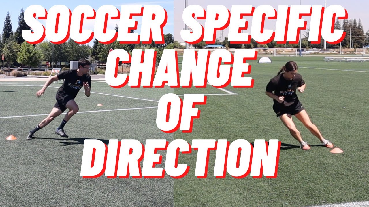 Change Of Direction Training For Soccer Players | Soccer Change Of Direction Exercises