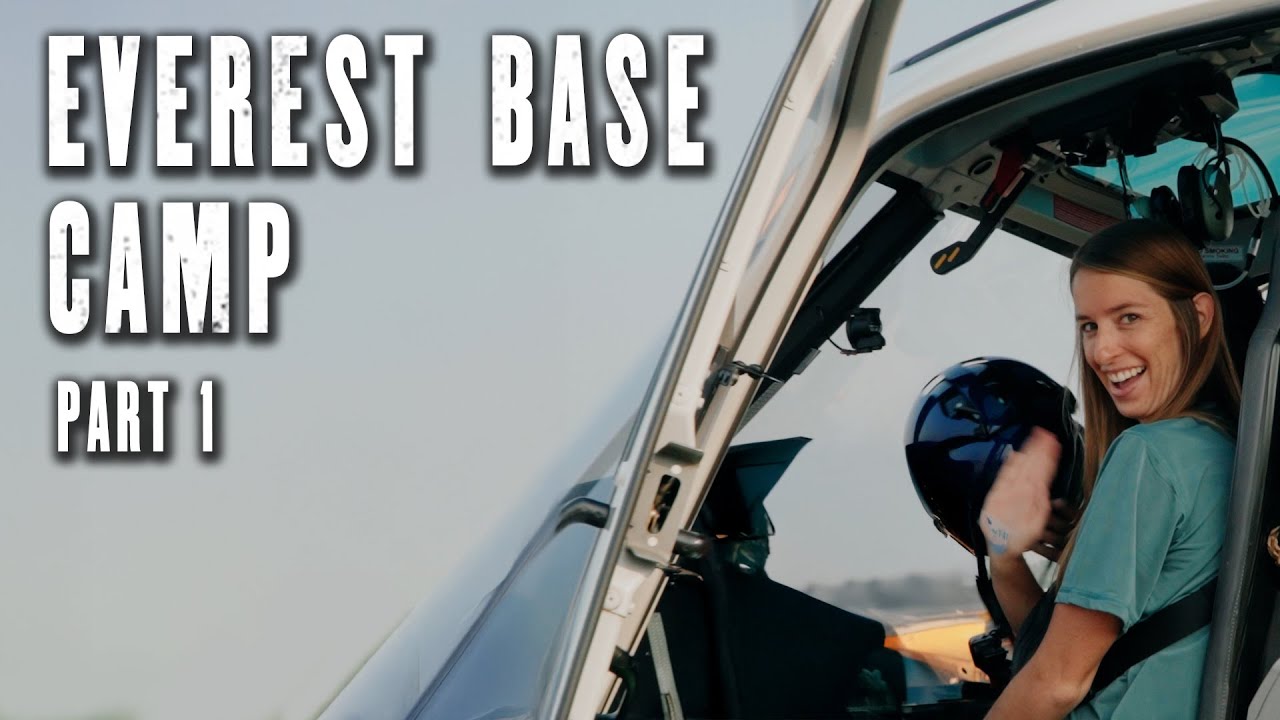 Everest Base Camp trek(Part 1)  | We got to take a helicopter to Lukla!