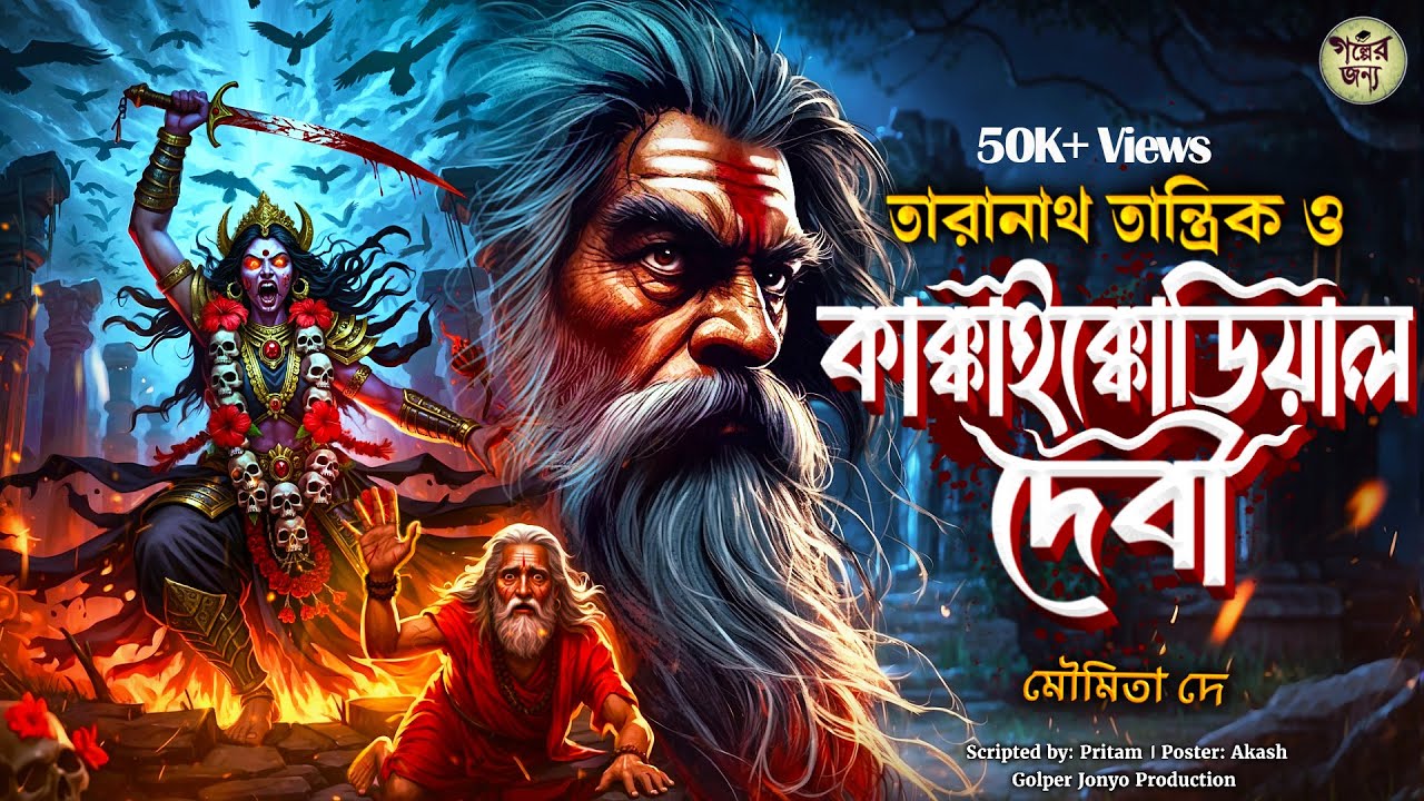 তারানাথ তান্ত্রিকের গল্প - কাক্কাইকোডিয়াল দেবী। TARANATH TANTRIK | TARANATH TANTRIK GOLPER JONYO