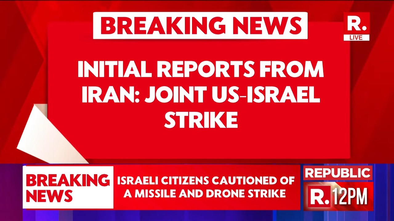 Joint Attack On Iran As US-Israel Launches Multiple Missile Strikes | Ayatollah Ali Khamenei | LIVE
