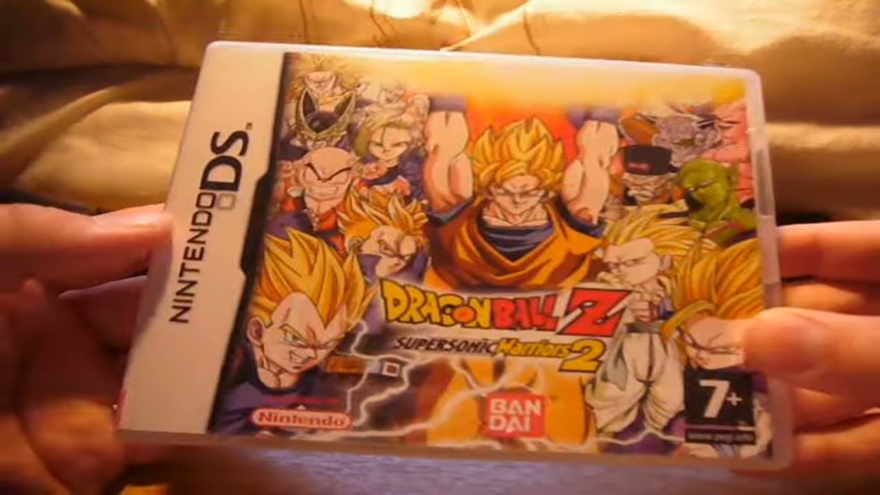 Dragon ball z supersonic warriors 2 NINTENDO DS unboxing
