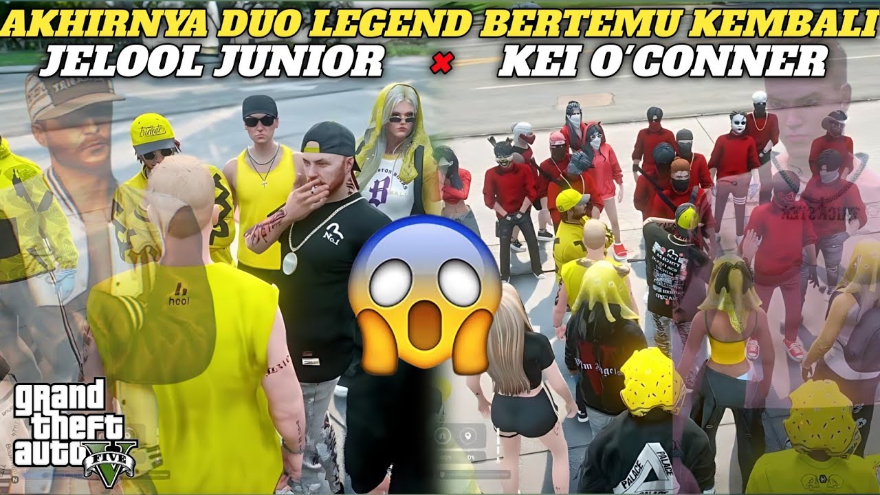 AKHIRNYA DUO LEGEND BERTEMU KEMBALI‼️JELOOL JUNIOR × KEI O'CONNER | GTA 5 ROLEPLAY