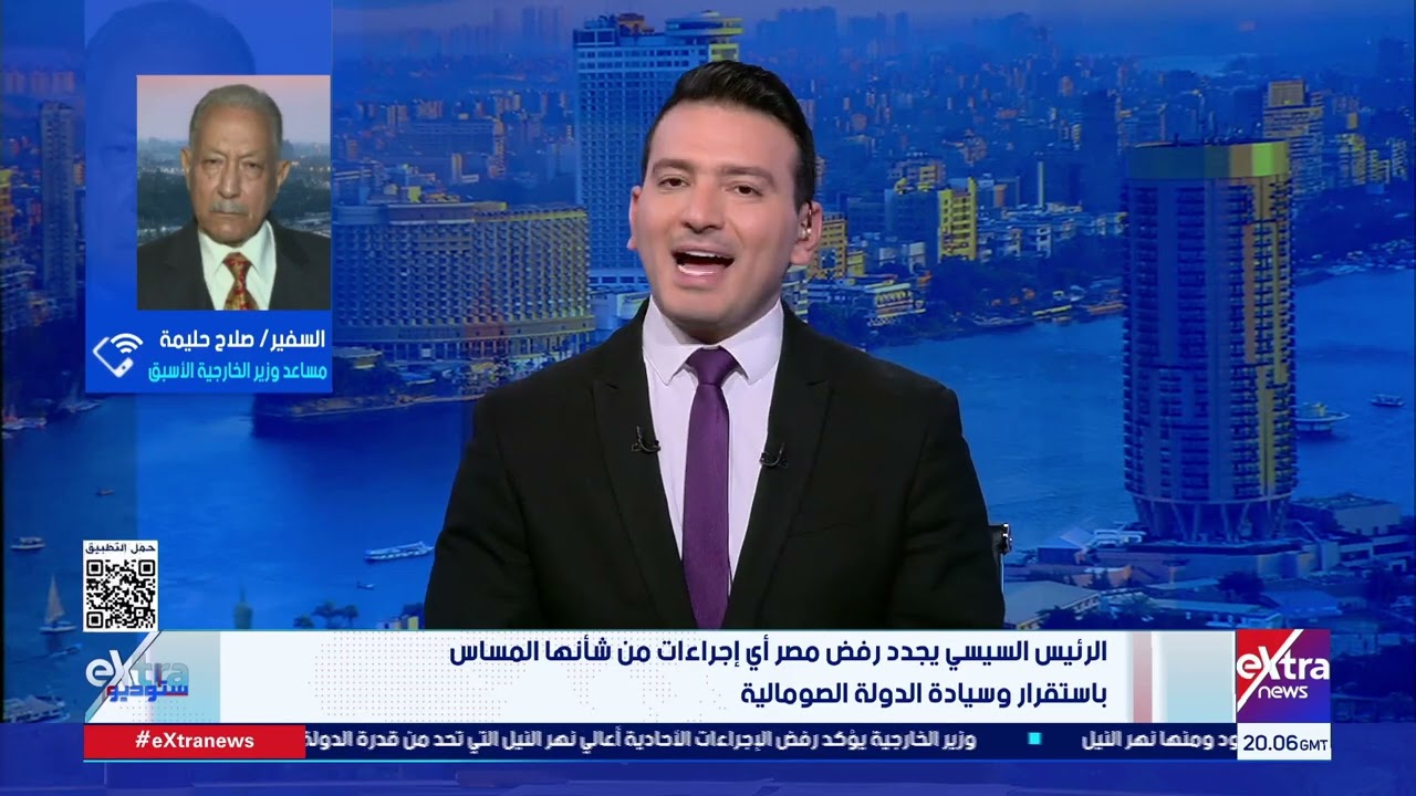 السفير صلاح حليمة مساعد وزير الخارجية الأسبق يبرز دلالات لقاء الرئيس السيسي بالرئيس الصومالي