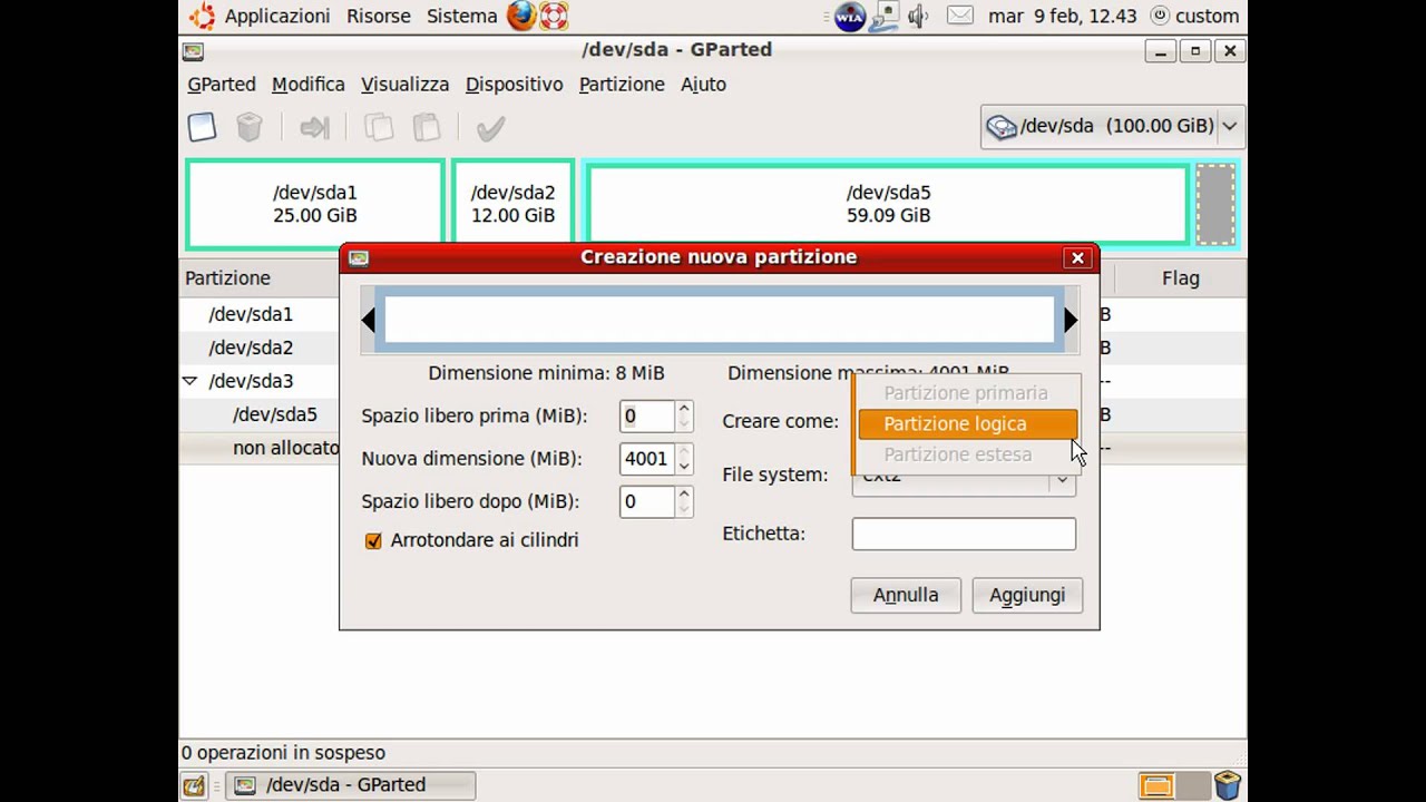 09 - Partizione estesa e logica