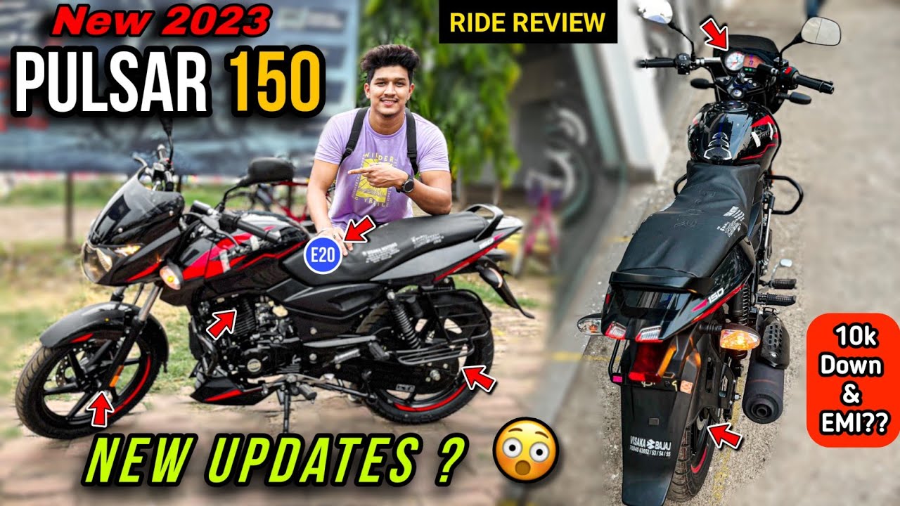 Finally 😱 Bajaj Pulsar 150 OBD-2 BS7 New Model 2023 RIDE REVIEW - New Features & price? | pulsar 150