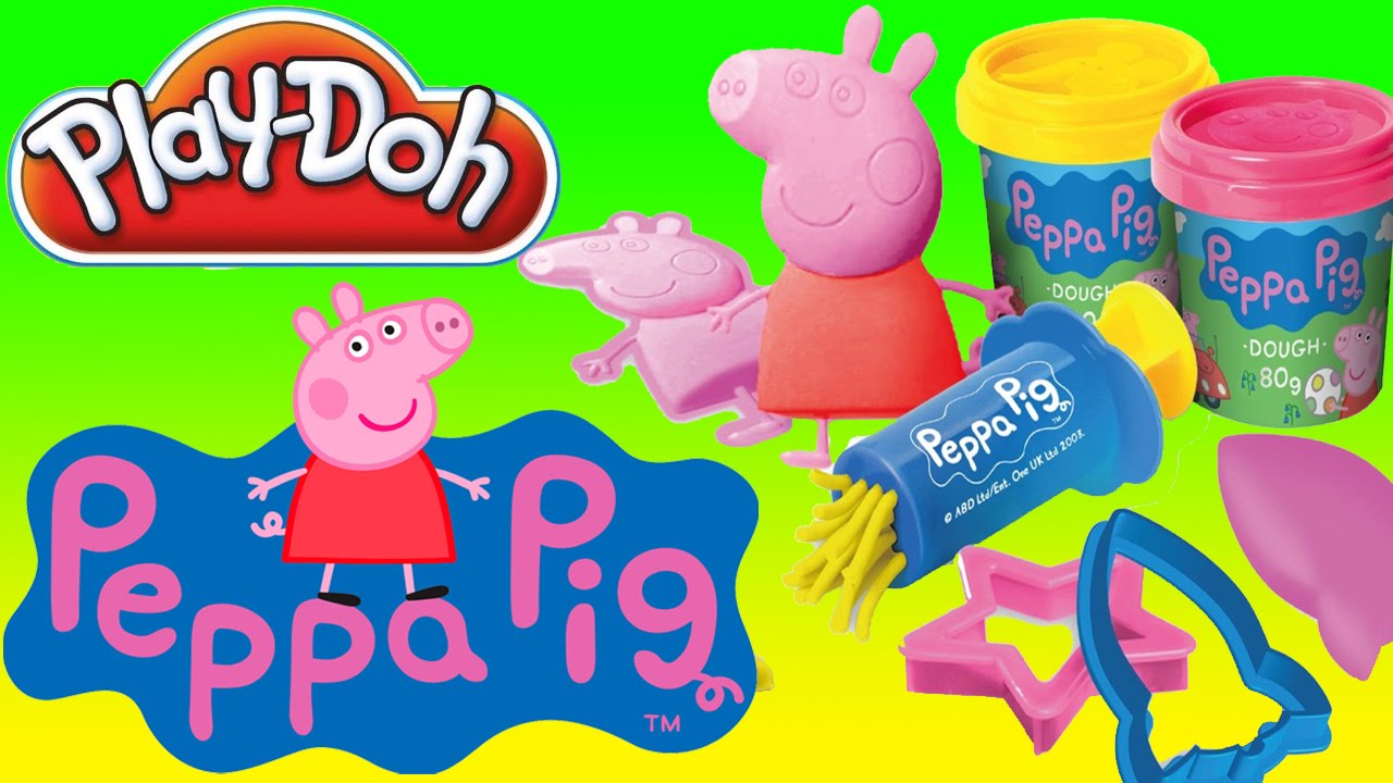 Plastelina dla dzieci - Swinka Pig Peppa Pig Mega ciasta | Zabawki dla dzieci