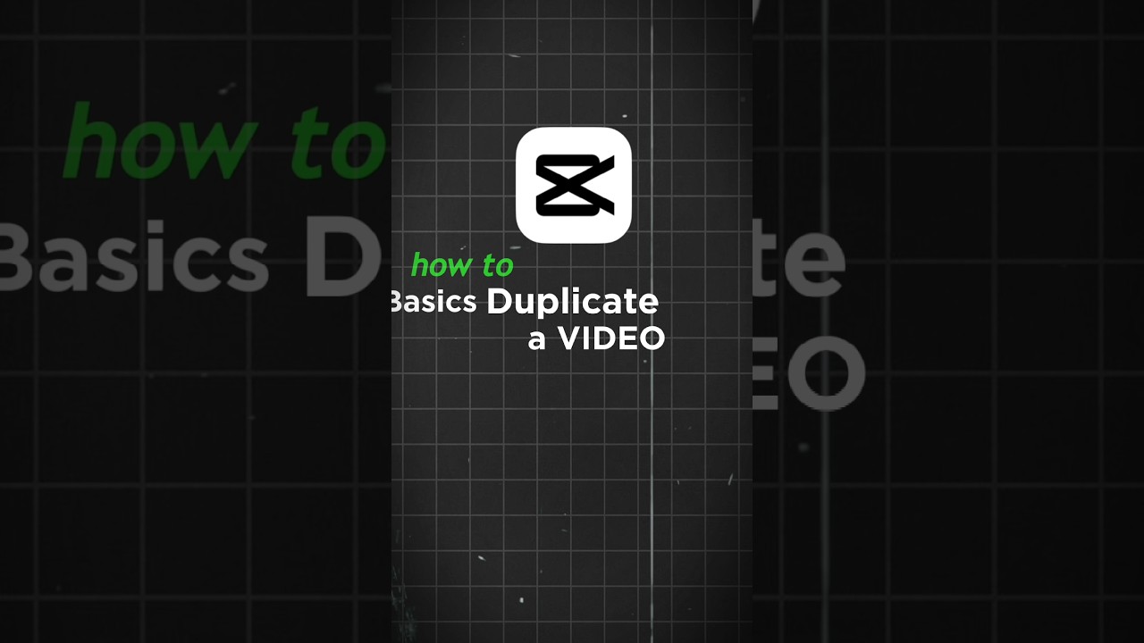 How to Duplicate a video in Capcut
