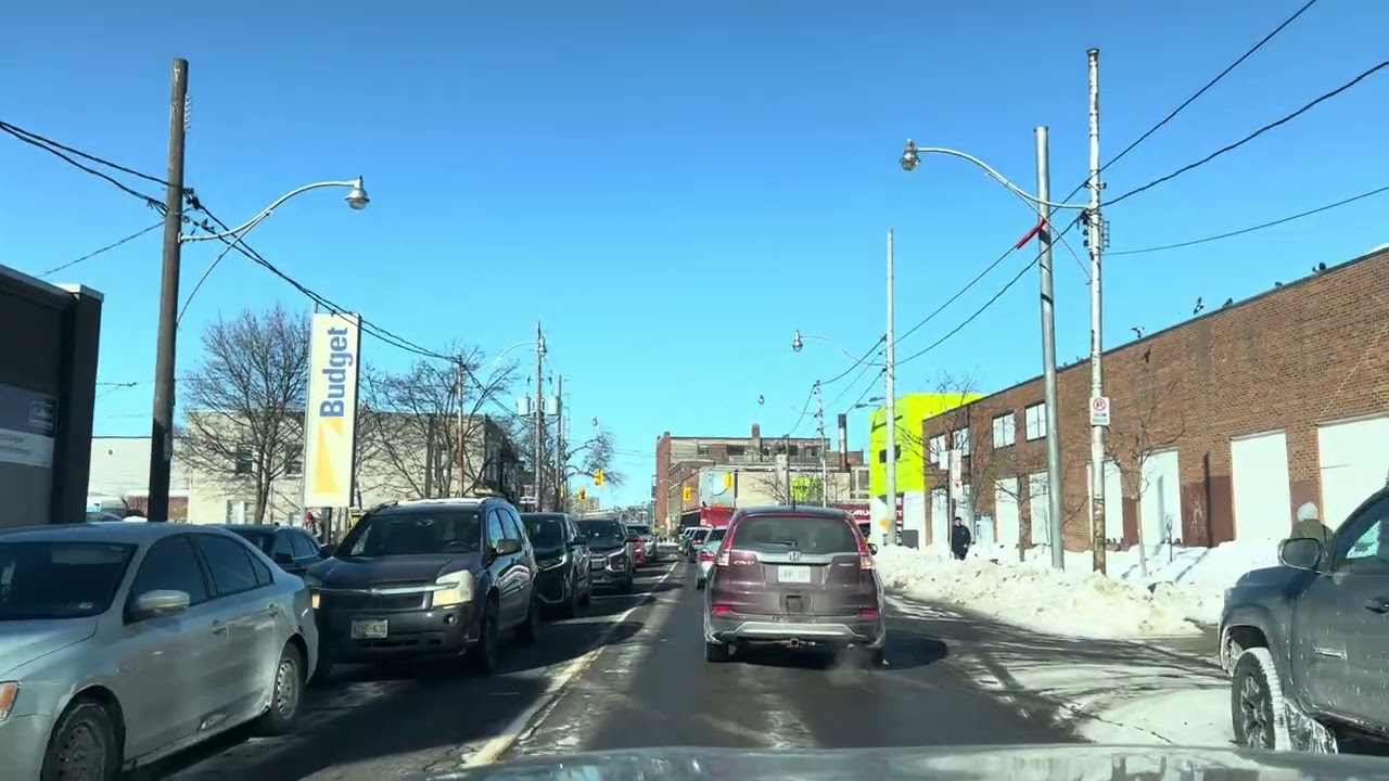 Dundas W. & Lansdowne Ave. to Keele street. Toronto Canada 