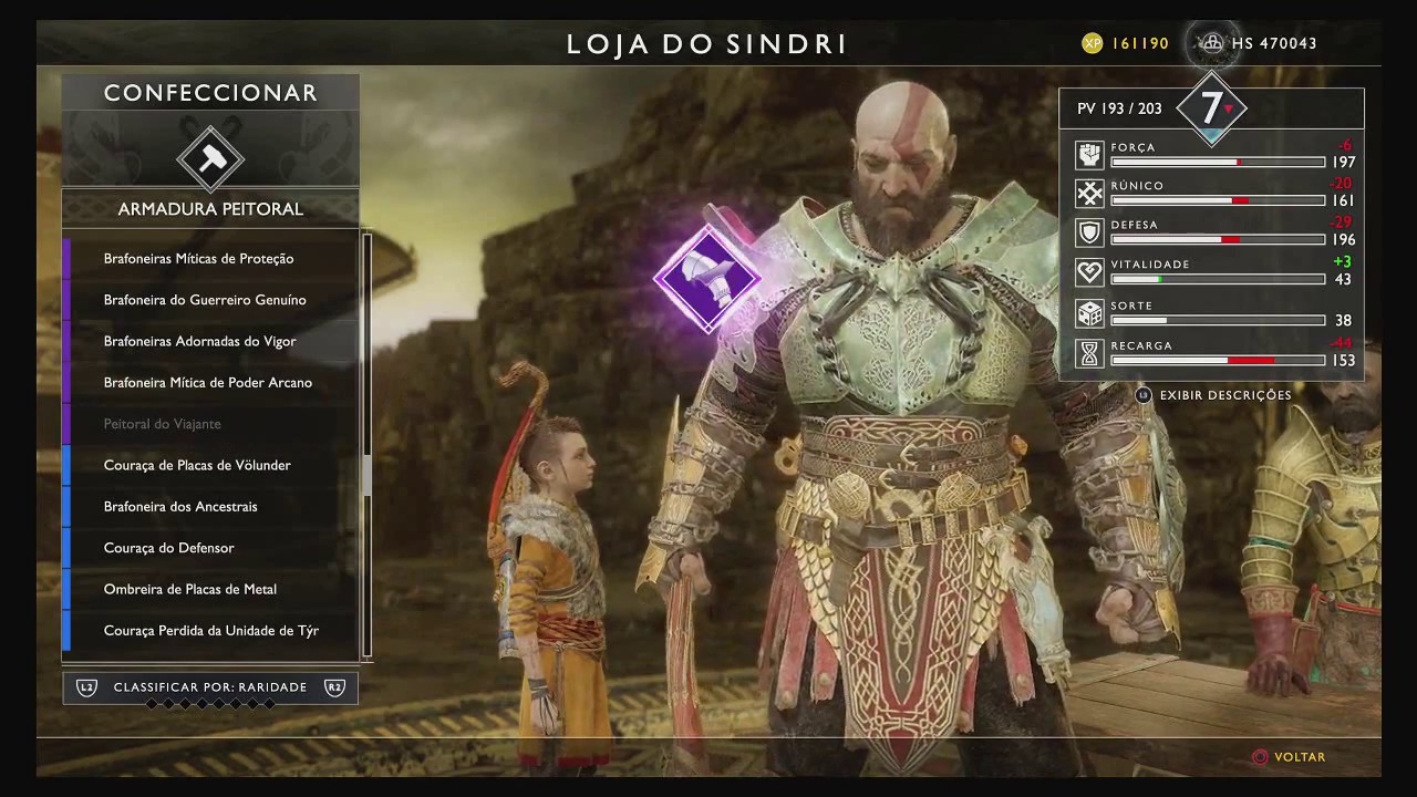 PS4: GOD OF WAR: TROFÉUS: CAMINHO DO ZELOTE: (PRIMORDIAL)!