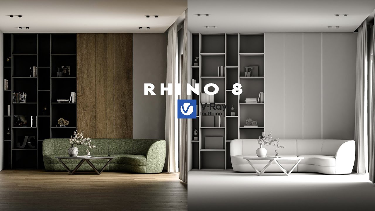 Interior design with rhino 8