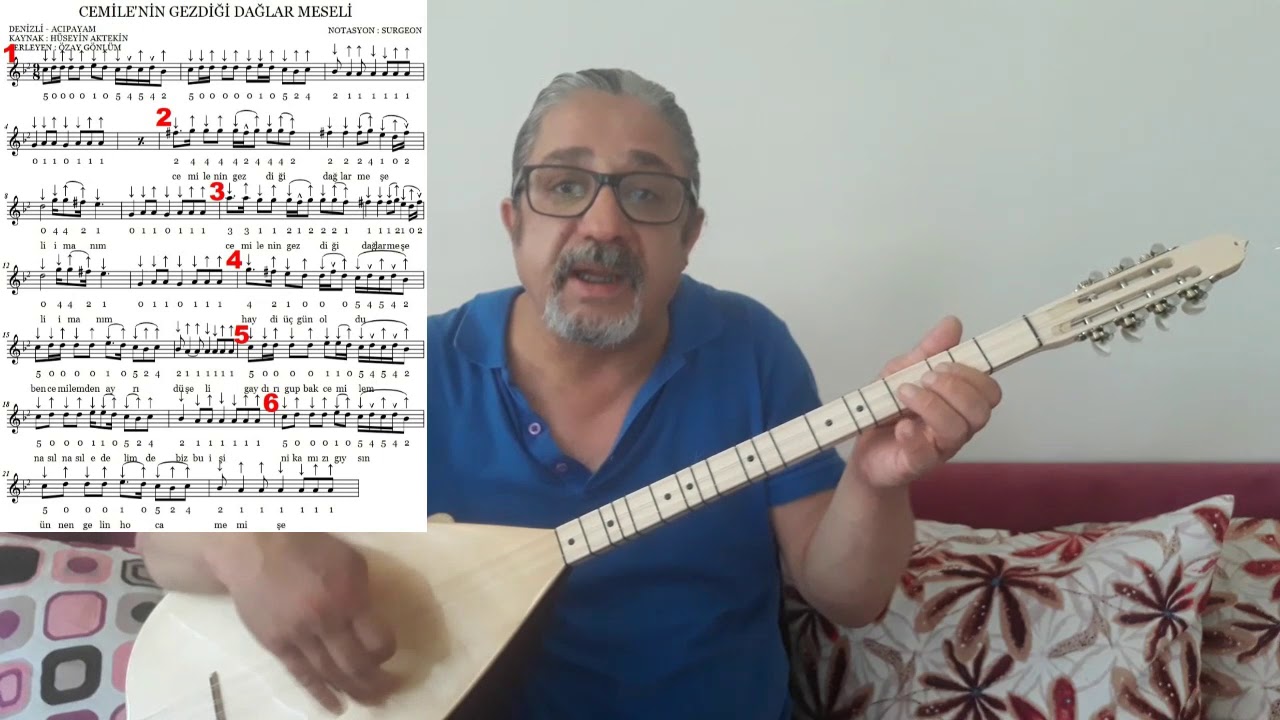 SOLFEJ CEMİLENİN GEZDİĞİ DAĞLAR MEŞELİ KISA SAP BAĞLAMA EKLEYEN SURGEON