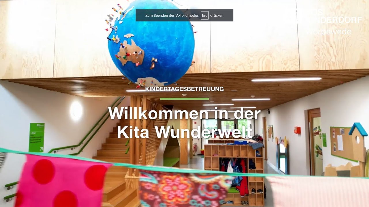 SOS-Kinderdorf Worpswede: Kita Wunderwelt in Osterholz-Scharmbeck (Digitaler Rundgang)