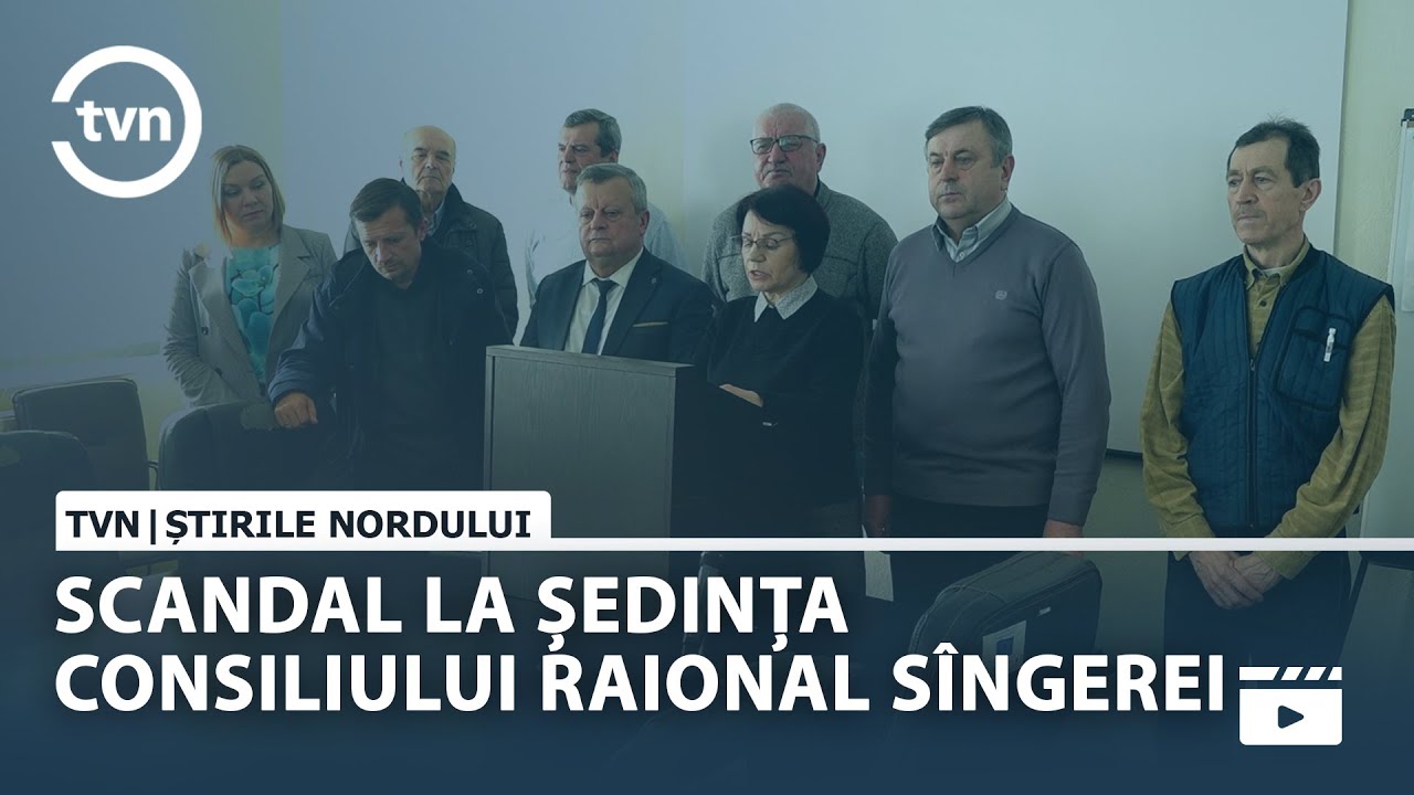 SCANDAL LA ȘEDINȚA CONSILIULUI RAIONAL SÎNGEREI