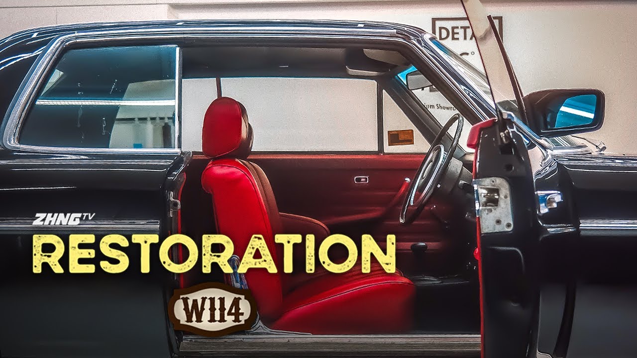 DETAILING the Car before the Grand Reveal! | W114 Restoration Episode 8