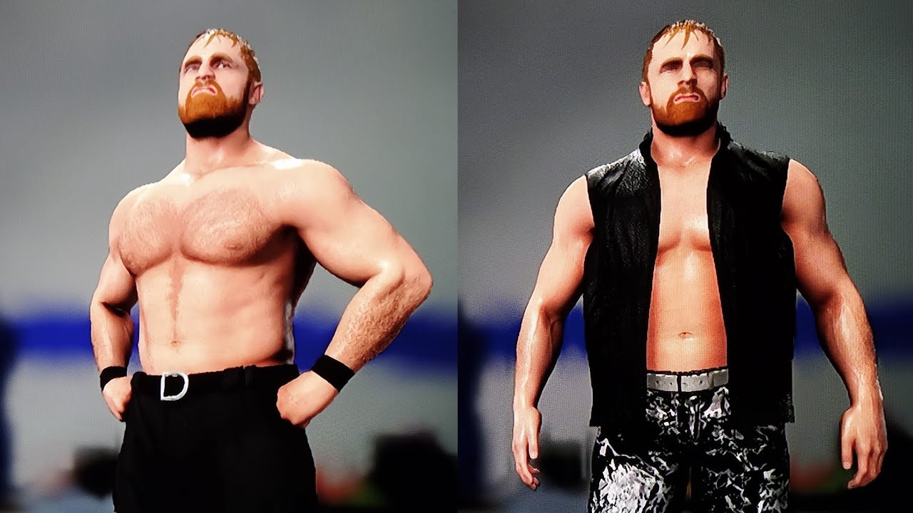WWE2K18 caw formula: Jon Moxley (AEW)