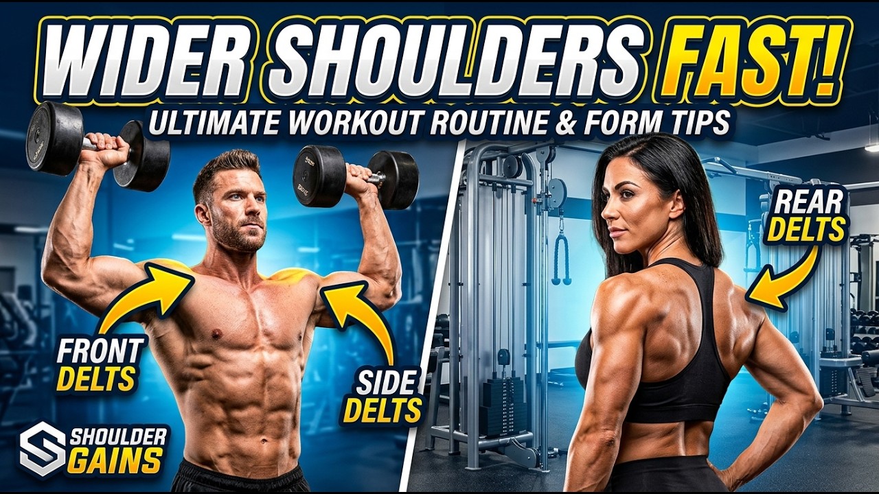 9 Effective Shoulder Workouts at the Gym | Fit Motion