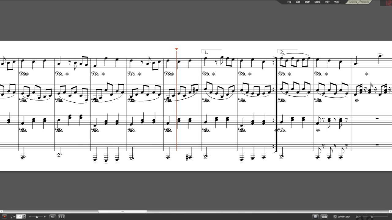 Harpsichord Undertale 085: Fallen Down (Reprise)